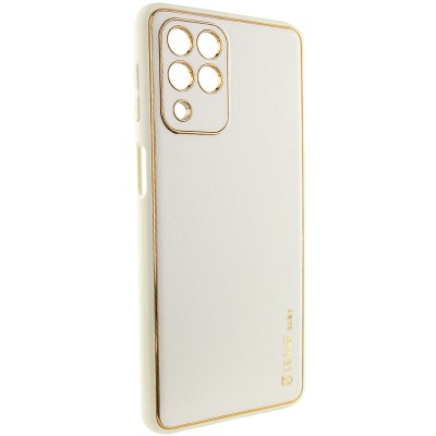 Купити Кожаный чехол Xshield для Samsung Galaxy M33 5G Белый / White