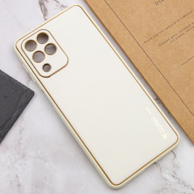 Купити Кожаный чехол Xshield для Samsung Galaxy M33 5G Белый / White