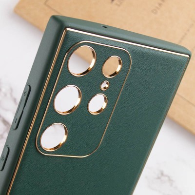 Купити Кожаный чехол Xshield для Samsung Galaxy S21 Ultra Зеленый / Army Green Купити Кожаный чехол Xshield для Samsung Galaxy S21 Ultra Зеленый / Army Green