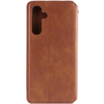 Купити Кожаный чехол книжка GETMAN Cubic (PU) для Samsung Galaxy A24 4G Коричневый