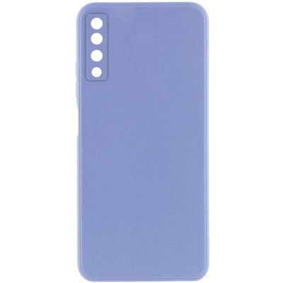 Купити Силиконовый чехол Candy Full Camera для Samsung A750 Galaxy A7 (2018) Голубой / Mist blue