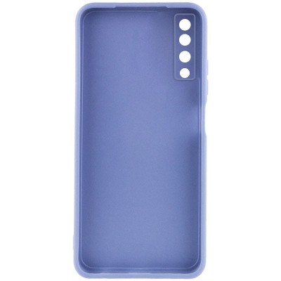 Купити Силиконовый чехол Candy Full Camera для Samsung A750 Galaxy A7 (2018) Голубой / Mist blue