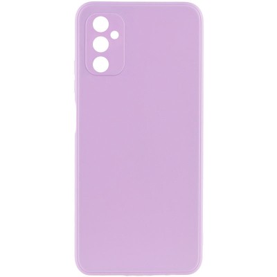 Купити Силиконовый чехол Candy Full Camera для Samsung Galaxy A14 4G/5G Сиреневый / Dasheen