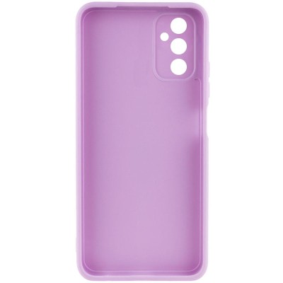 Купити Силиконовый чехол Candy Full Camera для Samsung Galaxy A14 4G/5G Сиреневый / Dasheen