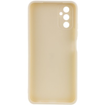 Купити Силиконовый чехол Candy Full Camera для Samsung Galaxy A24 4G Бежевый / Antigue White