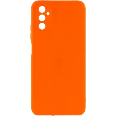 Купити Силиконовый чехол Candy Full Camera для Samsung Galaxy A24 4G Оранжевый / Light Orange