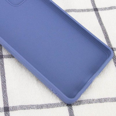 Купити Силиконовый чехол Candy Full Camera для Samsung Galaxy A32 5G Голубой / Mist blue