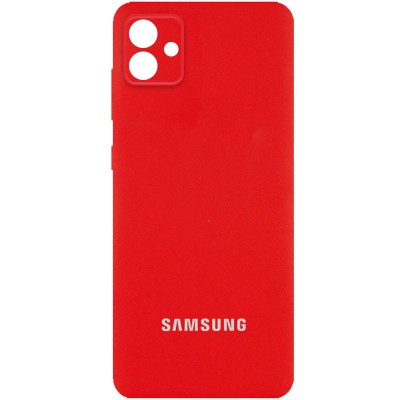 Купити Чехол Silicone Cover Full Camera (AA) для Samsung Galaxy A04e Красный / Red