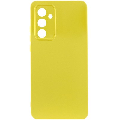Купити Чехол Silicone Cover Lakshmi Full Camera (A) для Samsung Galaxy A34 5G Желтый / Flash
