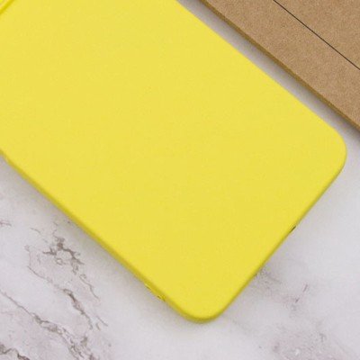 Купити Чехол Silicone Cover Lakshmi Full Camera (A) для Samsung Galaxy A34 5G Желтый / Flash