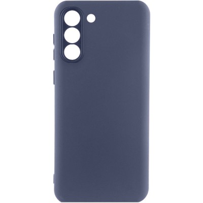 Купити Чехол Silicone Cover Lakshmi Full Camera (A) для Samsung Galaxy S23 Синий / Midnight Blue