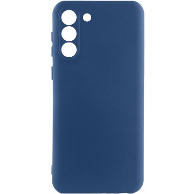 Купити Чехол Silicone Cover Lakshmi Full Camera (A) для Samsung Galaxy S24 Синий / Navy Blue