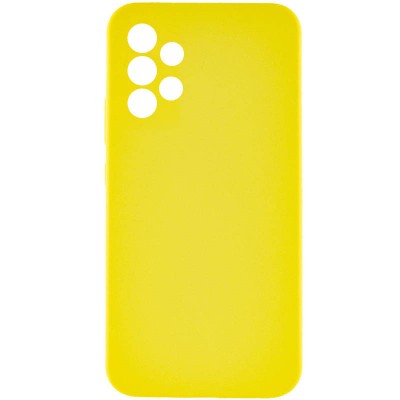Купити Чехол Silicone Cover Lakshmi Full Camera (AAA) для Samsung Galaxy A33 5G Желтый / Yellow