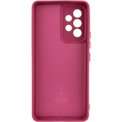 Купити Чехол Silicone Cover Lakshmi Full Camera (AAA) для Samsung Galaxy A53 5G Бордовый / Plum
