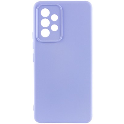 Купити Чехол Silicone Cover Lakshmi Full Camera (AAA) для Samsung Galaxy A73 5G Сиреневый / Dasheen