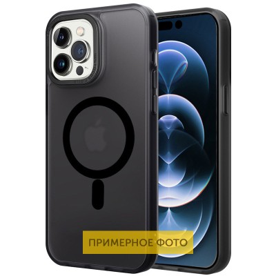 Купити Чехол TPU Lyon frosted with MagSafe для Samsung Galaxy S22 Ultra Black