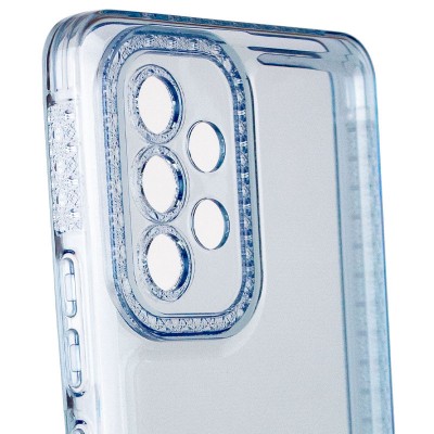 Купити Чехол TPU Starfall Clear для Samsung Galaxy A72 4G / A72 5G Голубой
