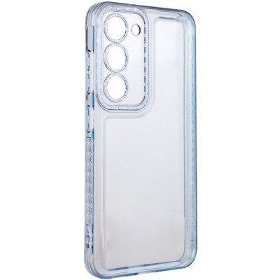 Купити Чехол TPU Starfall Clear для Samsung Galaxy S23+ Голубой