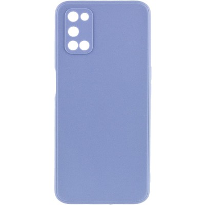 Купити Силиконовый чехол Candy Full Camera для Oppo A52 / A72 / A92 Голубой / Mist blue