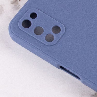 Купити Силиконовый чехол Candy Full Camera для Oppo A52 / A72 / A92 Голубой / Mist blue