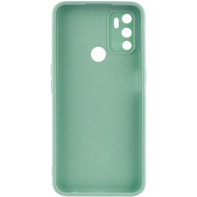 Купити Силиконовый чехол Candy Full Camera для Oppo A53 / A32 / A33 Зеленый / Menthol