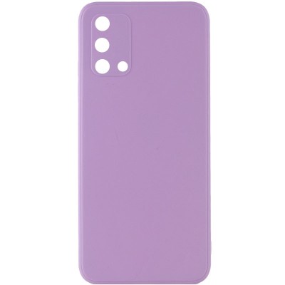 Купити Силиконовый чехол Candy Full Camera для Oppo A74 4G Сиреневый / Dasheen