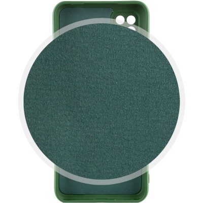 Купити Чехол Silicone Cover Lakshmi Full Camera (A) для Oppo A15s / A15 Зеленый / Dark green