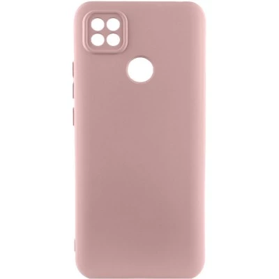 Купити Чехол Silicone Cover Lakshmi Full Camera (A) для Oppo A15s / A15 Розовый / Pink Sand