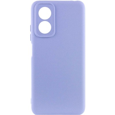 Купити Чехол Silicone Cover Lakshmi Full Camera (A) для Oppo A17 Сиреневый / Dasheen