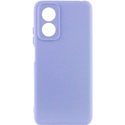 Купити Чехол Silicone Cover Lakshmi Full Camera (A) для Oppo A17 Сиреневый / Dasheen