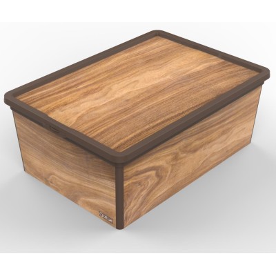 Коробка QUTU TREND BOX с/к WOOD 10л. (TREND BOX с/к WOOD 10л.)