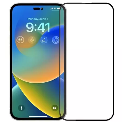Захисне скло iPhone 15 Plus Full Coverage Black