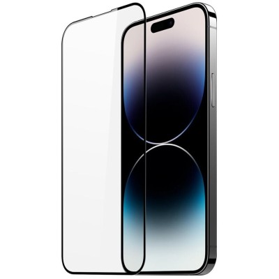 Захисне скло iPhone 15 Pro Full Coverage Black Захисне скло iPhone 15 Pro Full Coverage Black