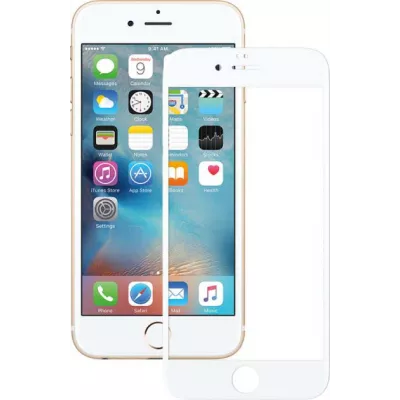 Захисне скло iPhone 6/6s Full Coverage White