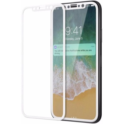 Захисне скло IPhone X/XS/11 Pro Baseus (OR) Glass Film Set White (Front Film + Back Film)