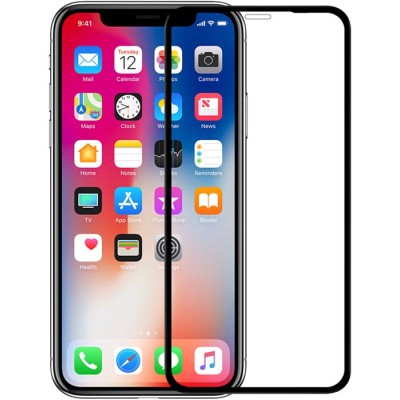 Захисне скло IPhone XS Max/11 Pro Max 3D Black (тех.пак)