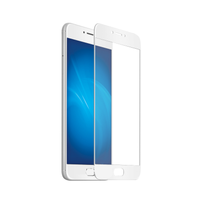 Захисне скло Meizu M5c Full Screen White