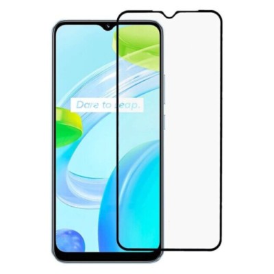 Захисне скло Realme C30 Full Coverage Black