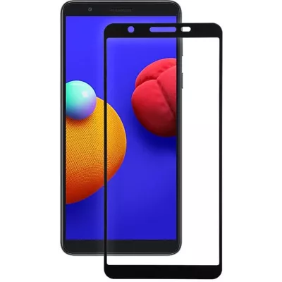 Захисне скло Samsung A013 (A01-2020) Full Coverage Black