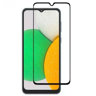Захисне скло Samsung A032 (A03 Core/A02s/A03s) Full Coverage Black