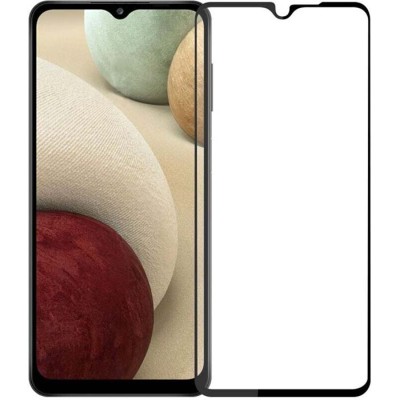 Захисне скло Samsung A125 (A12) / M12 (M127) Full Coverage Black