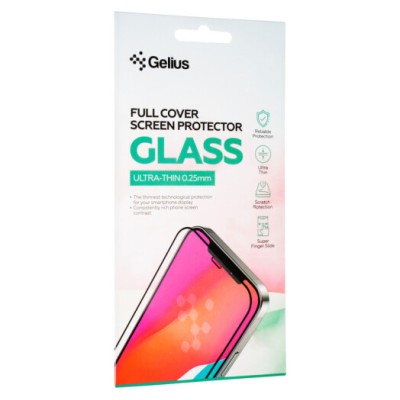 Захисне скло Samsung A145 (A14) Gelius Full Cover Ultra-Thin 0.25mm Black