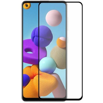 Захисне скло Samsung A217 (A21s-2020) Full Coverage Black