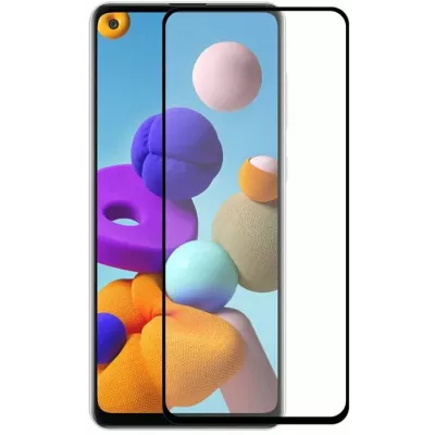 Захисне скло Samsung A217 (A21s-2020) Full Coverage Black