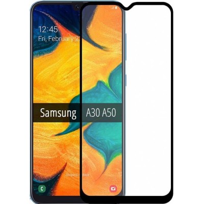 Захисне скло Samsung A305/A505 (A30-2019/A50-2019) Full Coverage Black Захисне скло Samsung A305/A505 (A30-2019/A50-2019) Full Coverage Black
