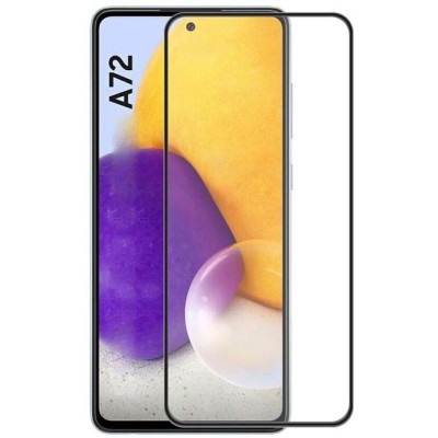 Захисне скло Samsung A725 (A72-2021) Full Coverage Black