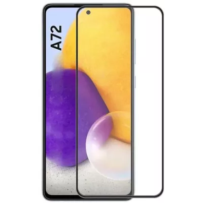 Захисне скло Samsung A725 (A72-2021) Full Coverage Black