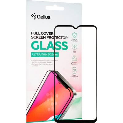 Захисне скло Samsung M236 (M23) Gelius Full Cover Ultra-Thin 0.25mm Black