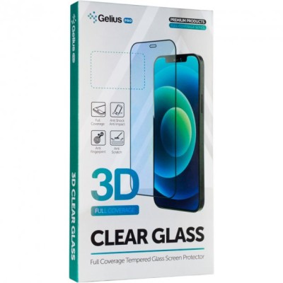 Захисне скло Tecno POP 5 Gelius Pro 3D Black