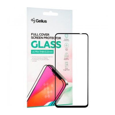 Захисне скло Xiaomi Redmi 10/10 Prime Gelius Full Cover Ultra-Thin 0.25mm Black